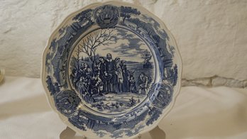 AMERICA HURRAH - MEAKIN IRONSTONE  COLLECTORS PLATE