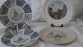 3 COLLECTOR SOUVENIR PLATES