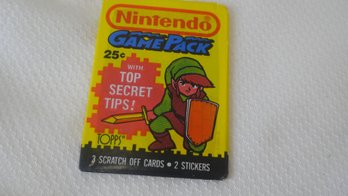 Sealed Pack Nintendo Cards