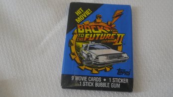 Sealed Pack Back To The Future Cards