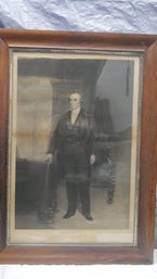 ANTIQUE DANIEL WEBSTER PRINT BY R. ANDREWS