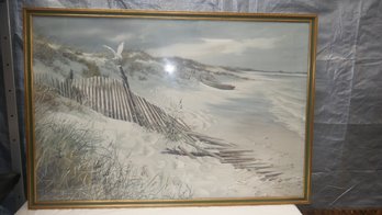 CAROLYN BLISH 'LONE GULL' PRINT