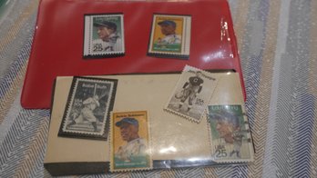 Baseball And Football Stamps