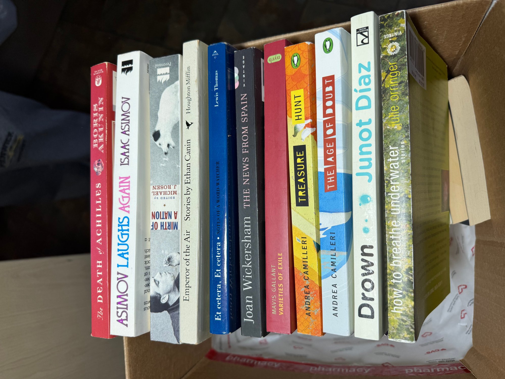 Box Full Of Assorted Books (LR) #35812 | Auctionninja.com