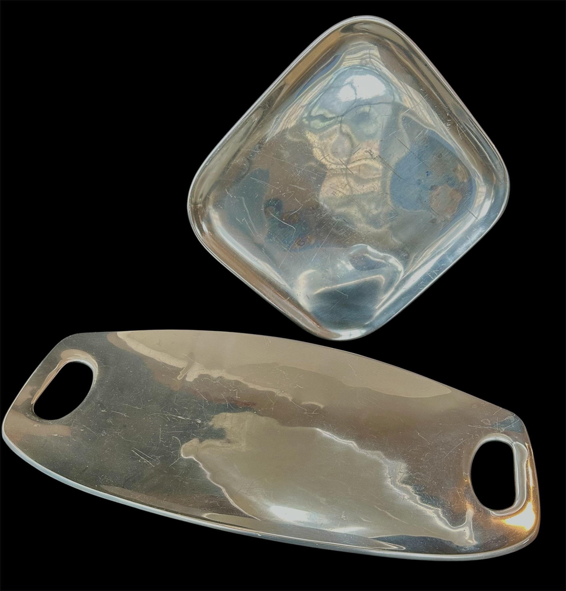 Square Platter Vintage Nambe Platter Nambe Classic Copper