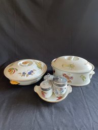 Royal Worcester Egg Coddelers, Assorted Harvest Kitchen Ware