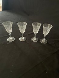Crystal Small Cordial Glasses