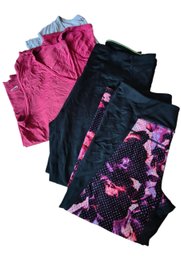 2 Pairs Of Leggings And 3 Nike Tank Top Size Xl (MB)