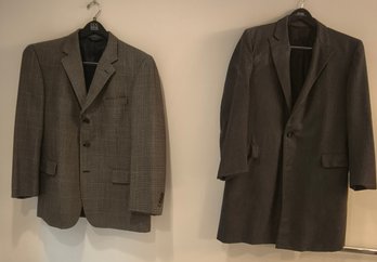 2 Mens Suit Coats (MB)