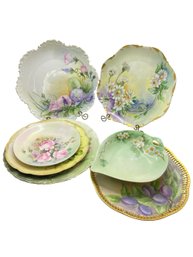 D&C France, Weimar, Rosenthal Assorted Floral Plates