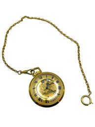 Vintage Majestime 17 Jewels Pocket Watch WORKS!