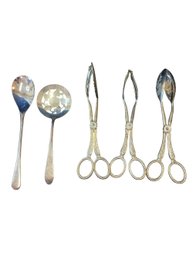 Vintage Silver-plated Serving Utensils
