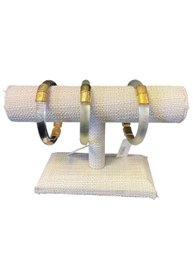 Alexis Bittar Lucite Hinge Bangles