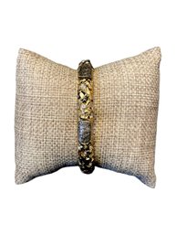 Tat2 Designs Gold Oval Empire Bangle