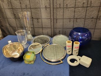 Miscellaneous Houseware Items: Vases, Cosmetic Mirrors, Lint Rollers & More