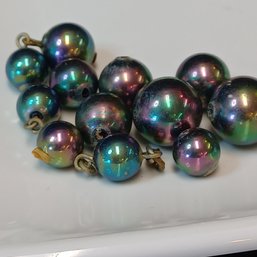 Round, Glass, Imitation Pearls, Beads