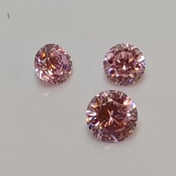 1.5 Ct & 1 Ct (2) Pink Tourmaline (?), Semiprecious Stones