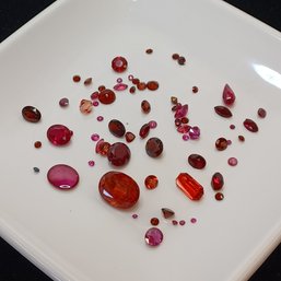 Reds & Pinks Stones, Crystals,  Beads