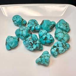 Large Turquoise Beads (11)