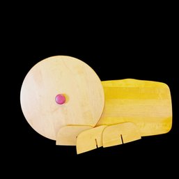 Longaberger Basket Lids (2) And Basket Dividers (3)