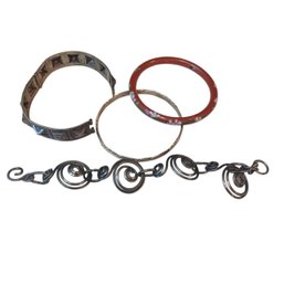 Costume Bracelet Lot (4), Not Sterling