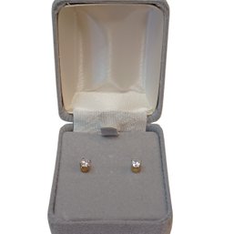 14k And CZ Studs