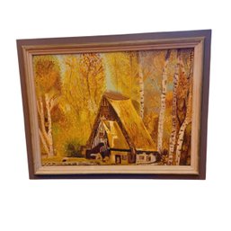 Original Acrylic On Canvas Panel, Signed JE`BEL