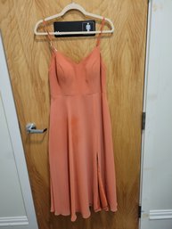 Vintage AZAZIE Apricot Formal Dress Sz 10