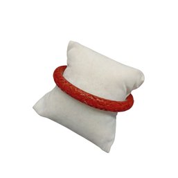 Red Cinnabar Bangle Bracelet