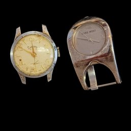 Nine West And Lucerne Lady's Watch Dial Faces Only