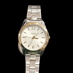 Timex Quartz Watch W/ S Steel Band