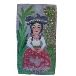 Original Painting On Canvas On Wood By Luz Caballero De Gonzalez Original