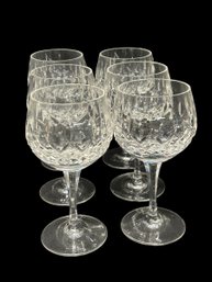 Crystal Goblets, Signed (6)