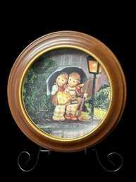 Hummel: Stormy Weather Framed Plate