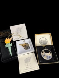 Ornaments Ellis Island Statue Of Liberty  2017-2019