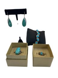 Turquoise And Sterling Silver Jewelry