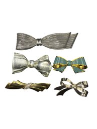 Assorted Bow Brooches