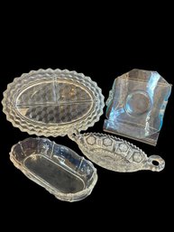 Vintage Fostoria And Imperial Glass Tableware