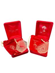 1980s Waterford Crystal Christmas Ornaments