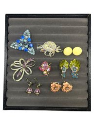 Hollycraft, Barclay, Pell Vintage Assorted Costume Jewelry