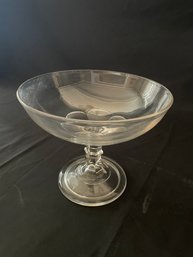 Crystal, Decorative, Dish With Stem