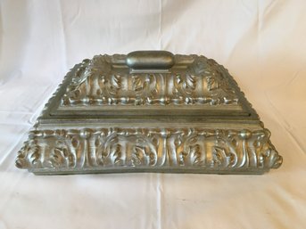Decorative Silver Gray Box