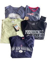 Graphic T-shirts And Long Sleeves (Nike, Red Sox, Patriots, Etc.)