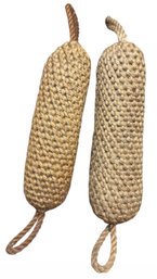 Nautical Woven Rope Boat Bumper Pair (BLR)
