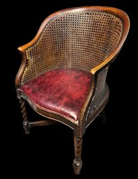 Denby & Spinks Cane Back Bergere Chair