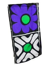 Pierre Cardin French Silk Floral Scarf (BR1)