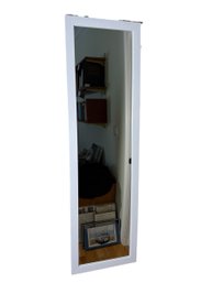 White Hanging Door Mirror (br1)