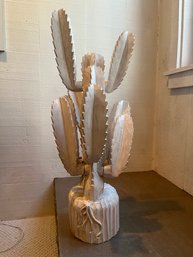 White Wooden Cactus (DR)