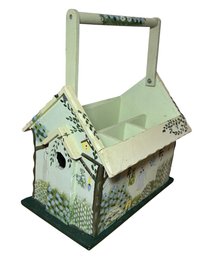 Kathy Hatch Wooden Garden Basket (B)