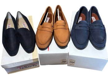 Talbots Ladies Penny Loafers Size 6.5 Brand New In Box! 3 Pairs